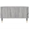 vidaXL Sohvapöytä harmaa Sonoma 104x60x35 cm tekninen puu