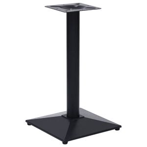 vidaXL Bistrop&ouml;yd&auml;n jalka musta 41x41x72 cm valurauta