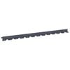 vidaXL Nurmireunus 10 pcs 102 x 4 x 4 cm Ter&auml;s Antrasiitti