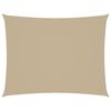 vidaXL Aurinkopurje Oxford-kangas suorakaide 3,5x5 m beige