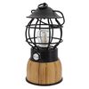 Eurotrail LED-retkeilyvalaisin Breeze bambu musta