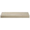 vidaXL Kelluva sein&auml;hylly tammi 50x23x3,8 cm MDF