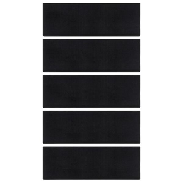 vidaXL Porrasmatot 5 kpl 25x75 cm kumi