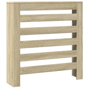 vidaXL L&auml;mp&ouml;patterin suoja Sonoma-tammi 78x20x82 cm tekninen puu