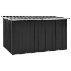 vidaXL Puutarhan varastoarkku antrasiitti 171x99x93 cm