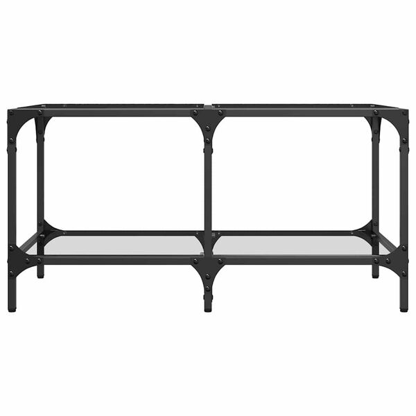 vidaXL Sohvap&ouml;yt&auml; l&auml;pin&auml;kyv&auml; lasinen p&ouml;yt&auml;levy 78,5x40x40 cm ter&auml;s