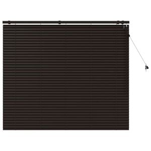 vidaXL Venezia-verho Tumma ruskea 155 x 130 cm 35 mm