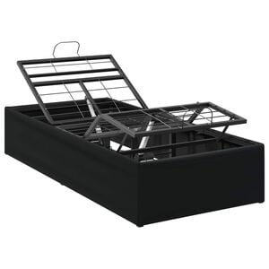 vidaXL S&auml;hk&ouml;s&auml;&auml;t&ouml;inen s&auml;nky runko Musta 200 x 70 x 33,5 cm Ter&auml;s