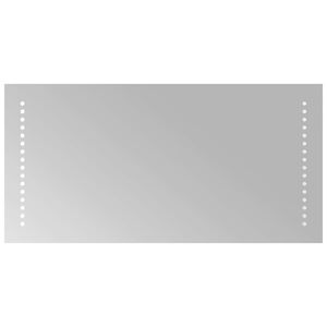 vidaXL Kylpyhuoneen LED-peili 60x30 cm