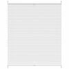 vidaXL Plisse Kaihdin 110x100cm Valkoinen Laskosverhot