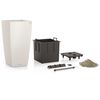 LECHUZA Kukkalaatikko Cubico Color 40 ALL-IN-ONE valkoinen 13150