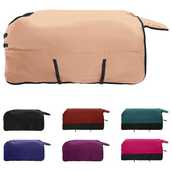 vidaXL Hevospeitto Cappuccino 145 cm Polyesteri