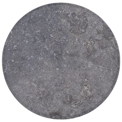 vidaXL Pöytälevy harmaa Ø60x2,5 cm marmori