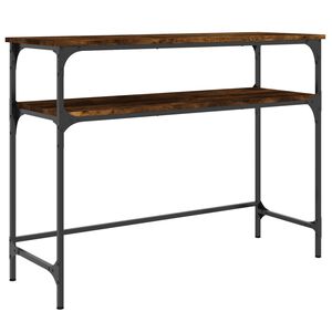 vidaXL Konsolip&ouml;yt&auml; savutammi 100x35,5x75 cm tekninen puu