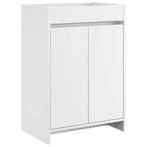 vidaXL Kylpyhuoneen allaskaappi valkoinen 56 x 37,5 x 81 cm