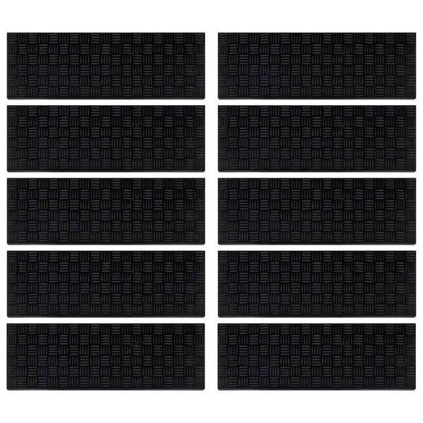 vidaXL Porrasmatot 10 kpl 25x75 cm kumi