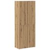 vidaXL Toimistokaappi Artisan tammi 60 x 32 x 152,5 cm Tekninen puu