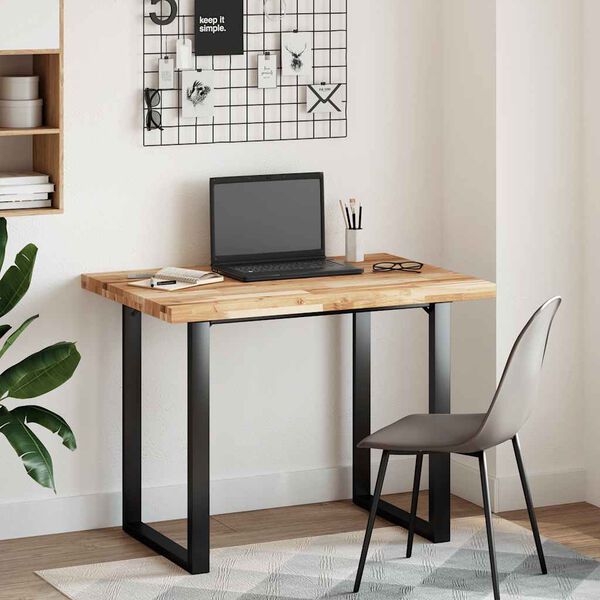 vidaXL P&ouml;yt&auml;levy 120x70x4 cm &ouml;ljytty t&auml;ysi akasiapuu