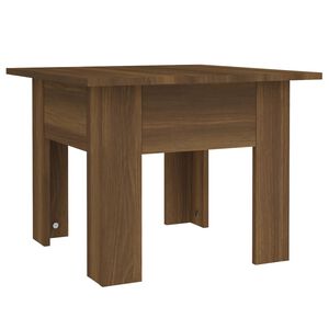 vidaXL Sohvap&ouml;yt&auml; ruskea tammi 55x55x42 cm tekninen puu