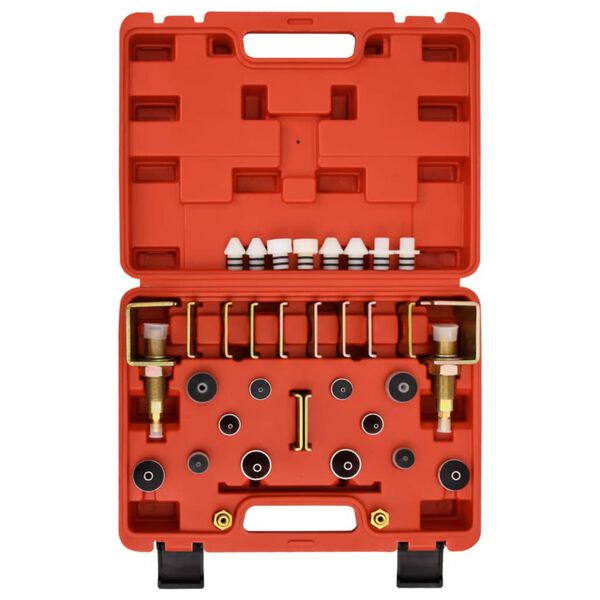 vidaXL Ilmastointilaitteen vuodonilmaisinsarja punainen 36x27x9 cm