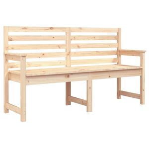 vidaXL Puutarhapenkki 159,5x48x91,5 cm t&auml;ysi m&auml;nty