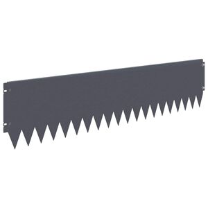 vidaXL Nurmireunus 20 kpl 103 x 25 cm Ter&auml;s Antrasiitti