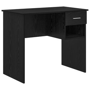 vidaXL P&ouml;yt&auml; Musta tammi. 90 x 49 x 75 cm Tekninen puu