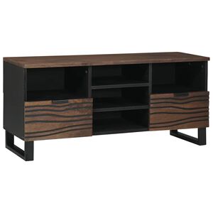 vidaXL TV-yksik&ouml;t 100 x 33 x 46 cm p&auml;hkin&auml;puu Tekninen puu