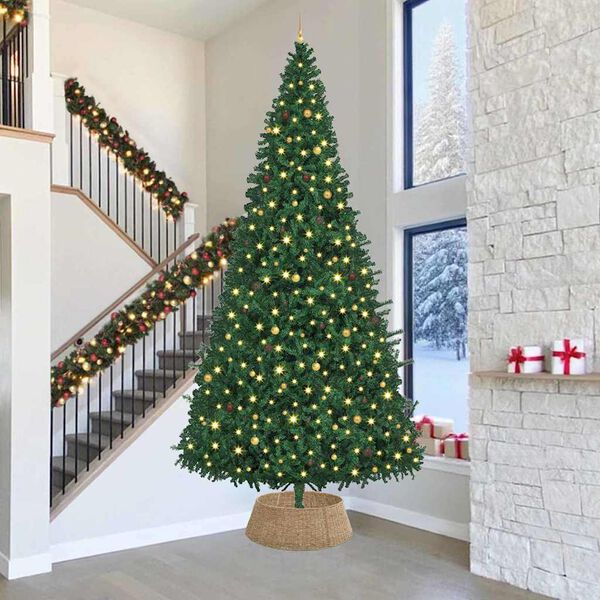 vidaXL Joulupuun kaula Ruskea 90 x 90 x 28 cm Merilev&auml;