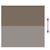 vidaXL Rullaverho Blackout kahvi 145x150 cm Kankaan leveys 141,6 cm