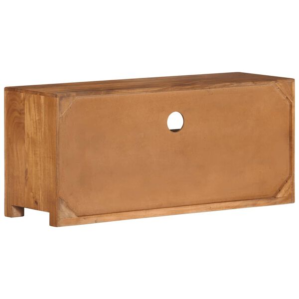 vidaXL TV-taso 90x30x40 cm täysi akaasiapuu