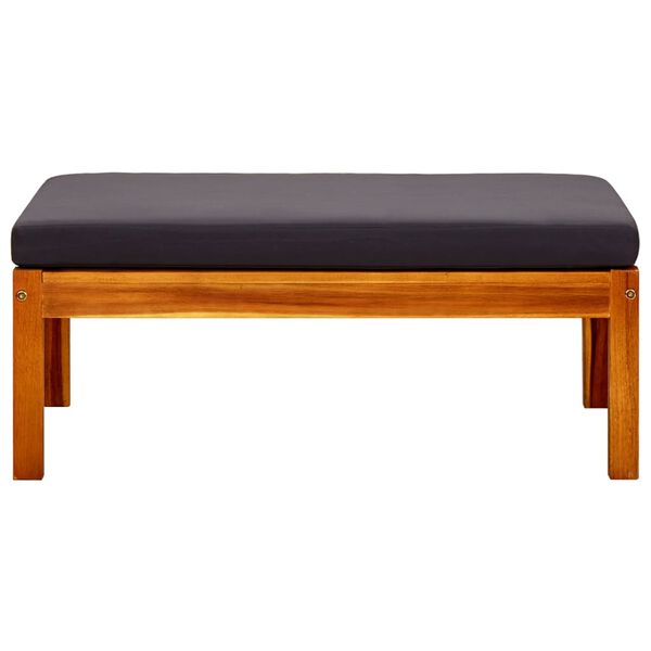 vidaXL Ulkojakkarat 2 kpl täysi akasiapuu