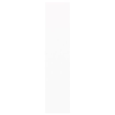 vidaXL Kirjahylly/tilanjakaja valkoinen 40x30x135 cm