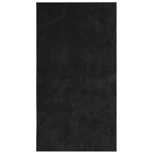 vidaXL Matto HUARTE lyhytnukkainen ja pest&auml;v&auml; musta 60x110 cm