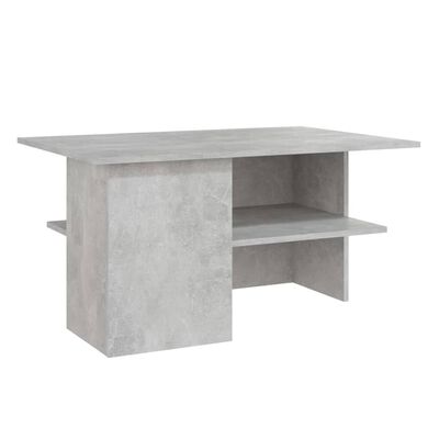 vidaXL Sohvapöytä betoninharmaa 90x60x46,5 cm lastulevy