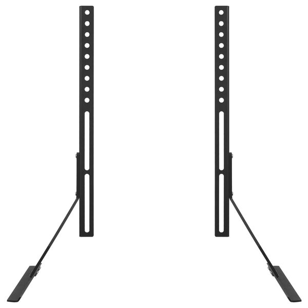 vidaXL Universaali p&ouml;yt&auml;levyyn kiinnitett&auml;v&auml; TV-jalusta 2 kpl 32"-70"