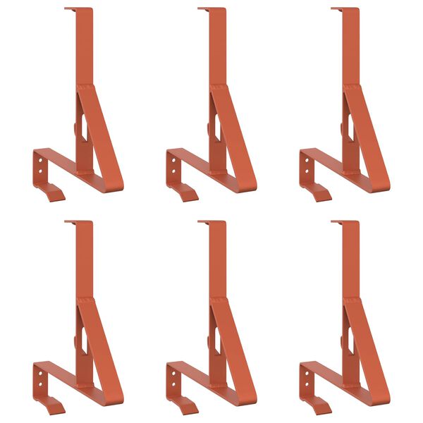 vidaXL Lumilukon tuki Punainen 29,5 x 3 x 34,5 cm Ter&auml;s