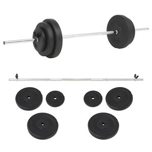 vidaXL Levypainosarja 30 kg