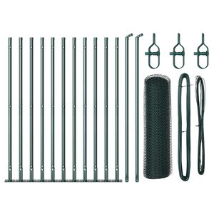 vidaXL Aitalatu Vihre&auml; 25 x 0,5 m (13 mm verkko) Ter&auml;s