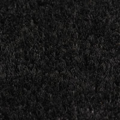 vidaXL Ovimatto musta 100x300 cm tuftattu kookos