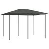 vidaXL Huvimaja 3x4x2,6 m antrasiitti 160 g/m&sup2;