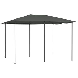 vidaXL Huvimaja 3x4x2,6 m antrasiitti 160 g/m&sup2;