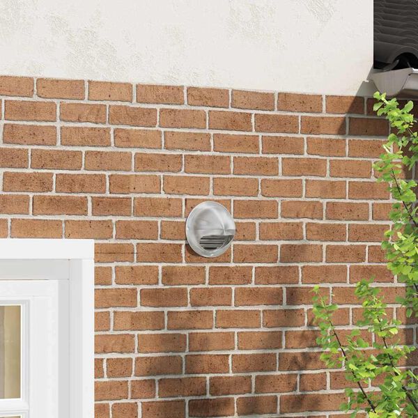 vidaXL Ilmanvaihtosuojaimet 8 pcs Hopea 150 mm Ruostumaton ter&auml;s