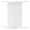 vidaXL Kaiutintelineet 2 kpl valkoinen 30x30x40 cm tekninen puu