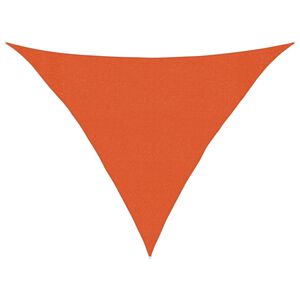 vidaXL Aurinkopurje 160 g/m&sup2; oranssi 3x3x4,2 m HDPE