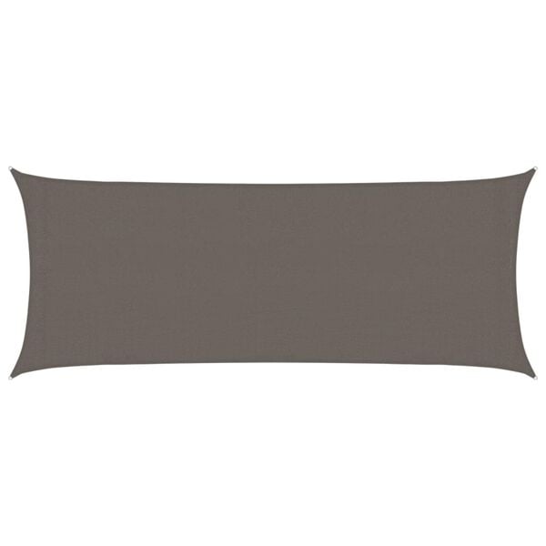 vidaXL Aurinkopurje 160 g/m&sup2; antrasiitti 2x5 m HDPE