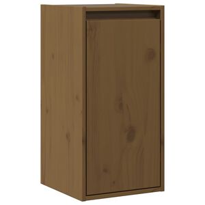 vidaXL Sein&auml;kaappi hunajanruskea 30x30x60 cm t&auml;ysi m&auml;nty