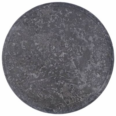 vidaXL Pöytälevy harmaa Ø40x2,5 cm marmori