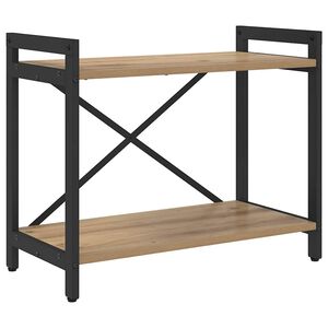 vidaXL Kirjahylly Artisan tammi 60 x 30 x 50 cm Tekninen puu