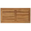 vidaXL P&ouml;yt&auml;levy Suorakaide Tiikkipuu Luonnollinen